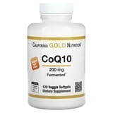 California Gold Nutrition, CoQ10, 200mg, 120cápsulas blandas vegetales