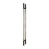 MANILLÓN TIPO H MOLETEADO - NEGRO/ACERO INOXIDABLE - LONGITUD 50" - MODULAR - ACERO INOXIDABLE 304 - MOD. L22 (SET)