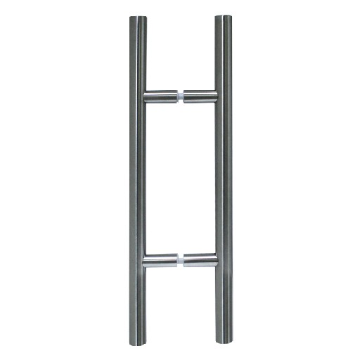 MANILLÓN TIPO H - SATÍN - ACERO INOXIDABLE 304 - DISPONIBLE EN DIFERENTES MEDIDAS - MOD. L20 (SET)