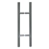 MANILLÓN TIPO H - SATÍN - ACERO INOXIDABLE 304 - DISPONIBLE EN DIFERENTES MEDIDAS - MOD. L20 (SET)