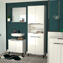 Espejo para baño Sovrana - Blanco