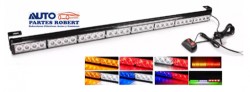 BARRA LED ESTROBO POLICIA AMBULANCIA GRUAS CAMIONES DE TRABAJO CANTIDAD DE FOCOS :32 LED MEDIDA: 36" PULGADAS ALTA ILUMINACION