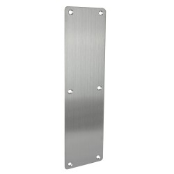 PLACA DE EMPUJE (400×100mm) - ACERO INOXIDABLE 304 - MOD. PJ108400