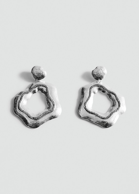 Pendientes irregulares textura