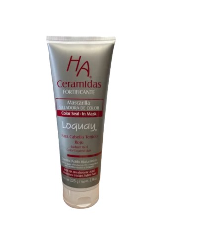 Mascarilla selladora de color rojo 225g - Loquay