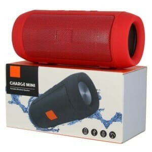 Bocina bluetooth cilíndrica con ranuras para usb y sd, variedad de colores / fm-5116