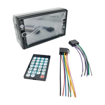 Autoestéreo mp3 con pantalla de 7 pulgadas para auto, 4x45w, aux-in / mp5 / fm player / 7010b