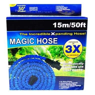 Manguera mágica expandible magic hose de 15 metros o 50ft / hl-mf9123 / sg-5