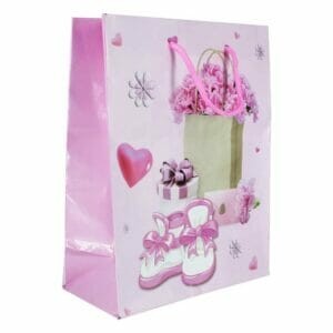 1pza Bolsa chica con estampado para regalo 18x8x24cm, variedad de diseños / hl-511-4s / wb-047-1s / wb-579-15