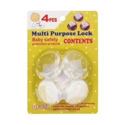 Adhesivos de silicona para protección de seguridad para bebés, variedad de formas / qf-078