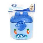 Dispensador / contenedor de formula-leche en polvo con diseño de cangrejo con figuras + cuchara para bebés / baby nursing series