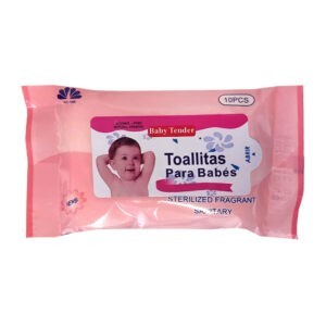 Paquete 10 pzas toallitas húmedas para bebé gb8939-1999