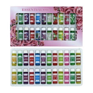 Juego con 24 esencias de aceite para humidificador, variedad de aromas / zh85