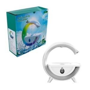 Humidificador de aire con efecto antigravedad con diseño de gota y con forma de la letra G, 235x238x80mm / anti-gravity humidifi