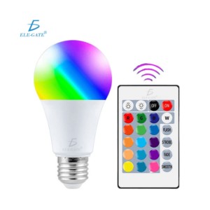 Foco led rgb con control remoto 5w / led.49