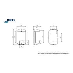 JABONERA A GRANEL HUMO AZUR JOFEL 1/1 AC85000