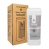 Ventilador doble tipo torre con 3 velocidades, lámpara y aire acondicionado / spray cool fan / pd-fc-05