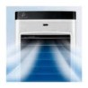 Ventilador aire acondicionado portátil con capacidad de 10 litros y 4 ruedas móviles / zwn-102