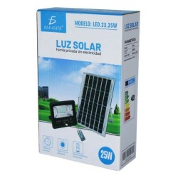 Reflector led 25w con panel solar led.23.25w / R854