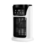 Mini ventilador enfriador de aire con humidificador y luces rgb / himidifying fan