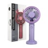Ventilador redondo recargable con base soporte y gomas orejitas intercambiables, variedad de colores / im9689 / s600 / s660