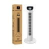 Ventilador de torre silencioso de 32 pulgadas + 3 velocidades 40w clr.57