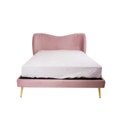 Cama matrimonial Kooper - Rosa