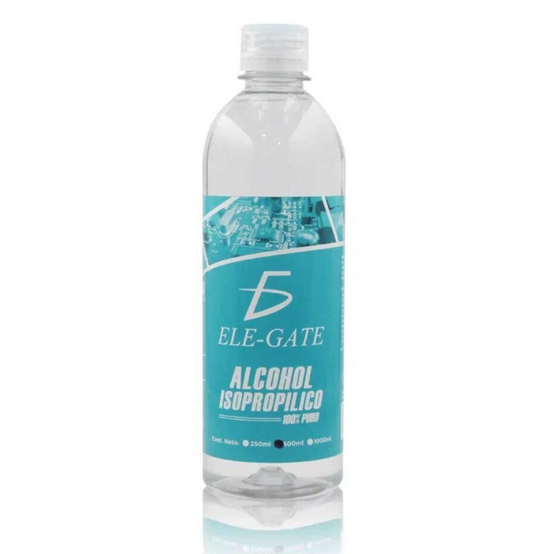 Alcohol isopropilico 500ml. elegate lim-06