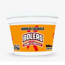Jabón bolero de calabaza para calzado 175g / 070