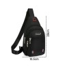 Mochila pequeña ajustable tipo mariconera, sin diseño y de 2 compartimientos, variedad de colores / jingpin / bag87 / shengao