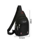 Mochila pequeña ajustable tipo mariconera, sin diseño y de 2 compartimientos, variedad de colores / jingpin / bag87 / shengao