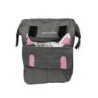 Mochila pañalera multifuncional de 2 compartimientos con estampado de animales, variedad de colores y diseños / mommybaby / zqf-