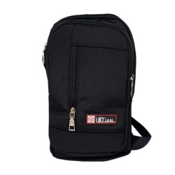 Mochila pechera letian de 3 compartimentos, variedad de colores / fb-99