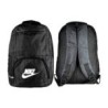 Mochila deportiva de tela impermeable con 4 compartimentos y diseño lisa con frase, variedad de colores / fd1169