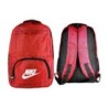 Mochila deportiva de tela impermeable con 4 compartimentos y diseño lisa con frase, variedad de colores / fd1169