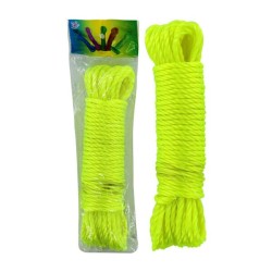1pza Soga / lazo para tendedero 10m, variedad de colores / clothes rope / mecate para colgar ropa / y-0119-1