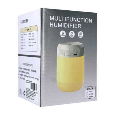 Humidificador circular con luz led y capacidad para 220ml, variedad de colores / multifunction humidifier / jsq434 / jsq186