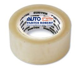 CINTA CANELA TRANSPARENTE ACRILICO 2 X150 MT SURTEK 400051250 31201517