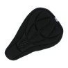 Funda cojín liso con detalles reflectivo para asiento de bicicleta, variedad de colores / t-606-x10
