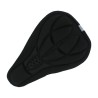Funda cojín liso con detalles reflectivo para asiento de bicicleta, variedad de colores / t-606-x10