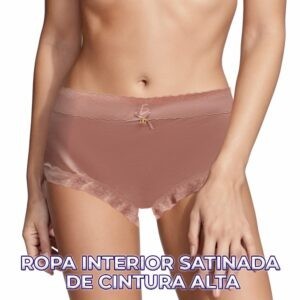Ropa interior calzoncillos de cintura alta con encaje, variedad de colores y tallas / rop.48