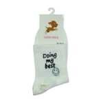 Par calcetines de poliéster con diseño para dama talla 36-41, variedad de modelos / coco sock
