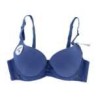 Brasier liso copa b con efecto push up con dije de flor y tirantes ajustables, variedad de tallas y colores / su bella lenceria 