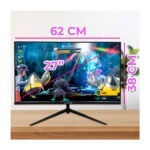 Monitor de 27 pulgadas 75hz con full hd ultra-delgado sin marcos negros