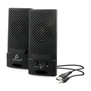Bocinas para computadora pc con entrada usb y auxiliar de 3.5