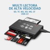 Mutilector Externo Memorias A Usb 2.0 Micro SD