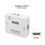 Convertidor adaptador av a hdmi