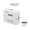 Convertidor adaptador av a hdmi