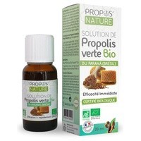 Solución de propóleo verde bio
