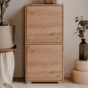 Aparador modular de puertas Flex - Roble